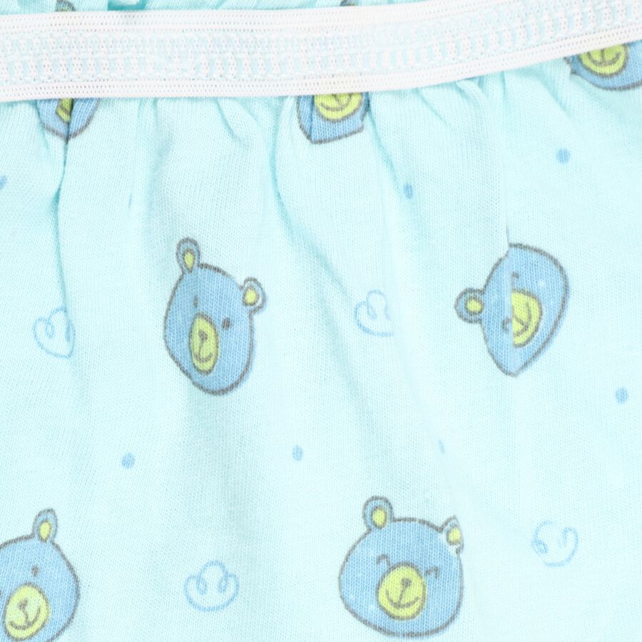Infants' Cotton Bloomer, Aqua, large image number null