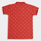 Boys' Half Sleeves T-Shirt , लाल, small image number null