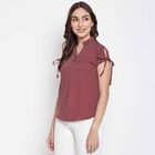 Checks Shirt, Maroon, small image number null