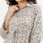 Women's Rich Eggshell White Sleeveless Classic Dress, Off White, small