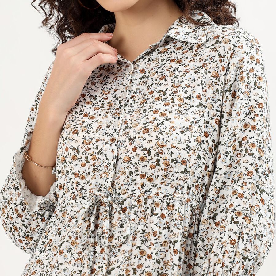 Women's Rich Eggshell White Sleeveless Classic Dress, Off White, large