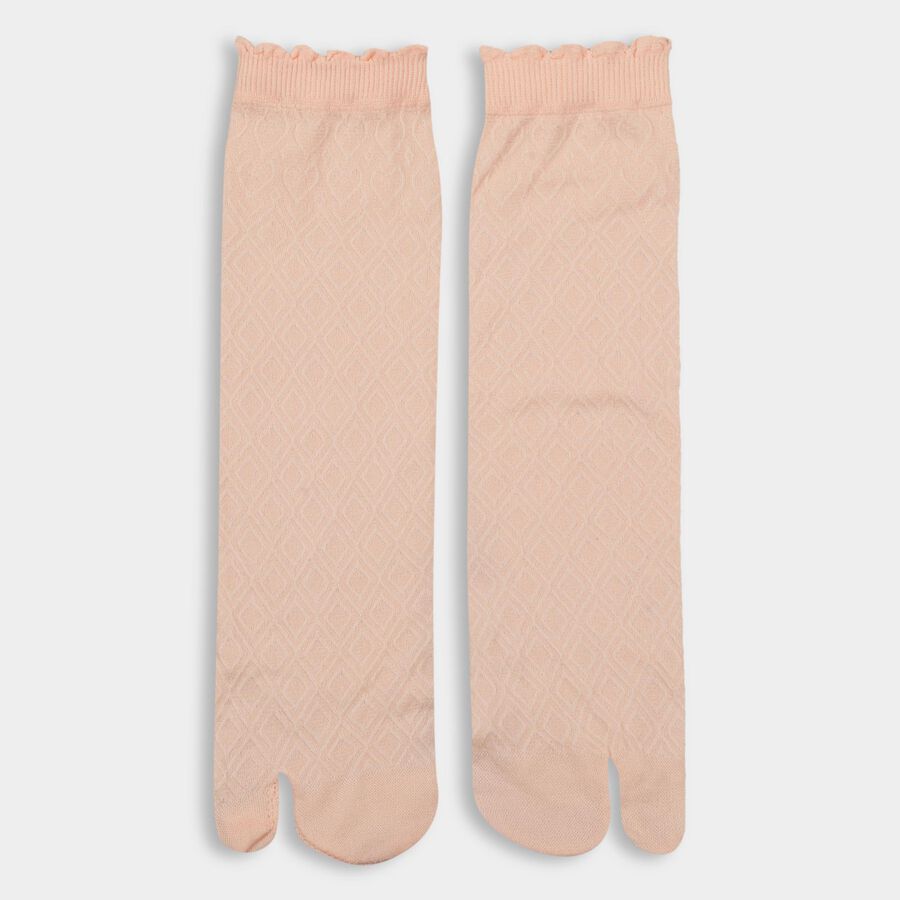 Ladies' Socks, Peach, large image number null