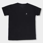 Boys' Half Sleeves T-Shirt, Navy Blue, small image number null