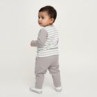 Infants' 100% Cotton Baba Suit, Light Grey, small image number null