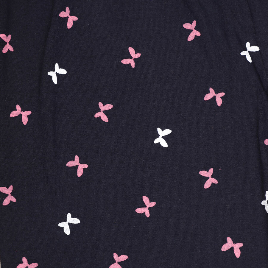 Girls' Pyjama, Navy Blue, large