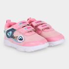 Girls' Pink Velcro Sneakers, Pink, small