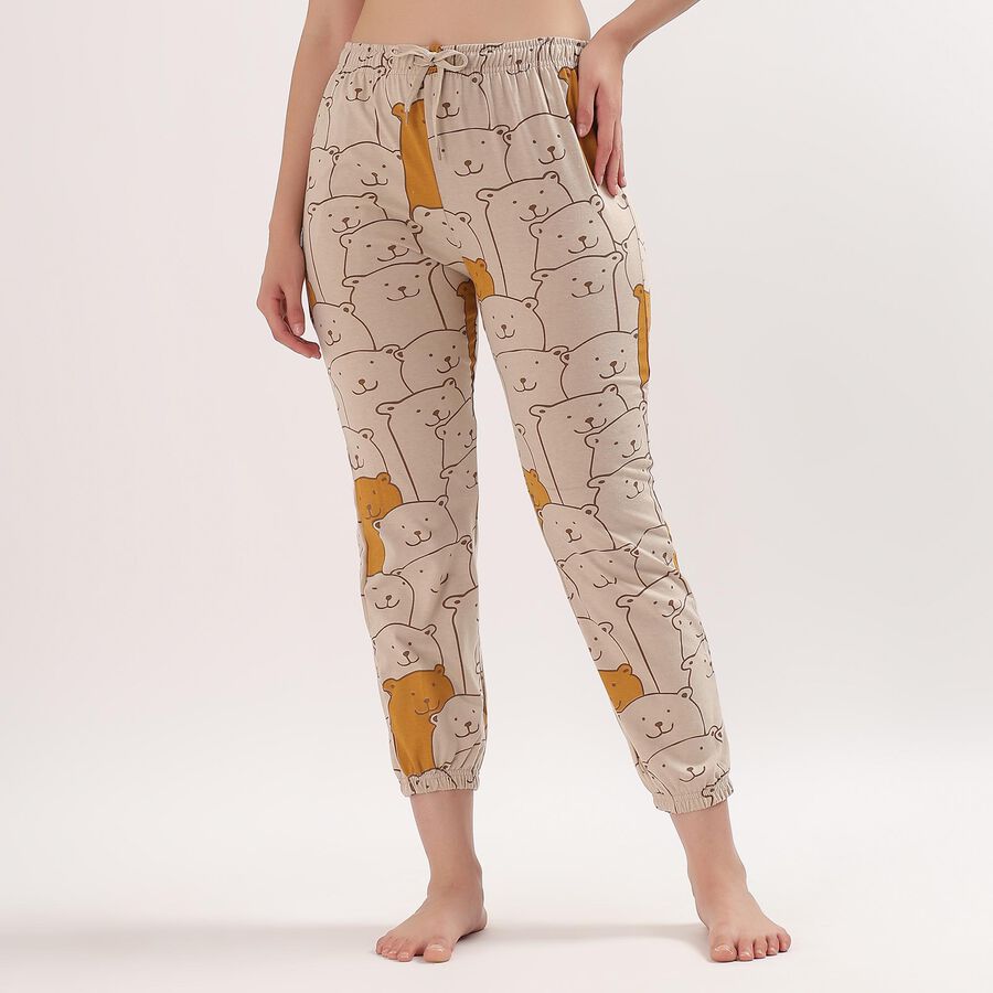 Ladies' Pyjama, Beige, large image number null