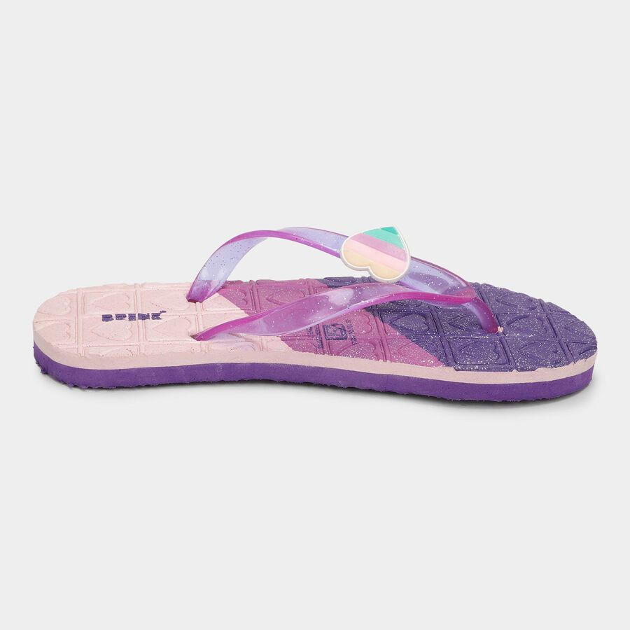 Girls' Slipper, Lilac, large image number null