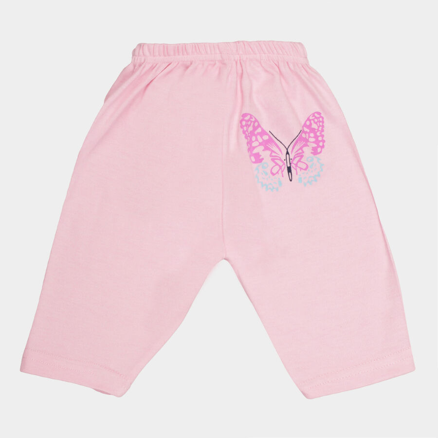 Infants Printed Pyjama, Pink, large image number null