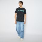 Men's 100% Cotton Round Neck Half Sleeves T-Shirt , Black, small