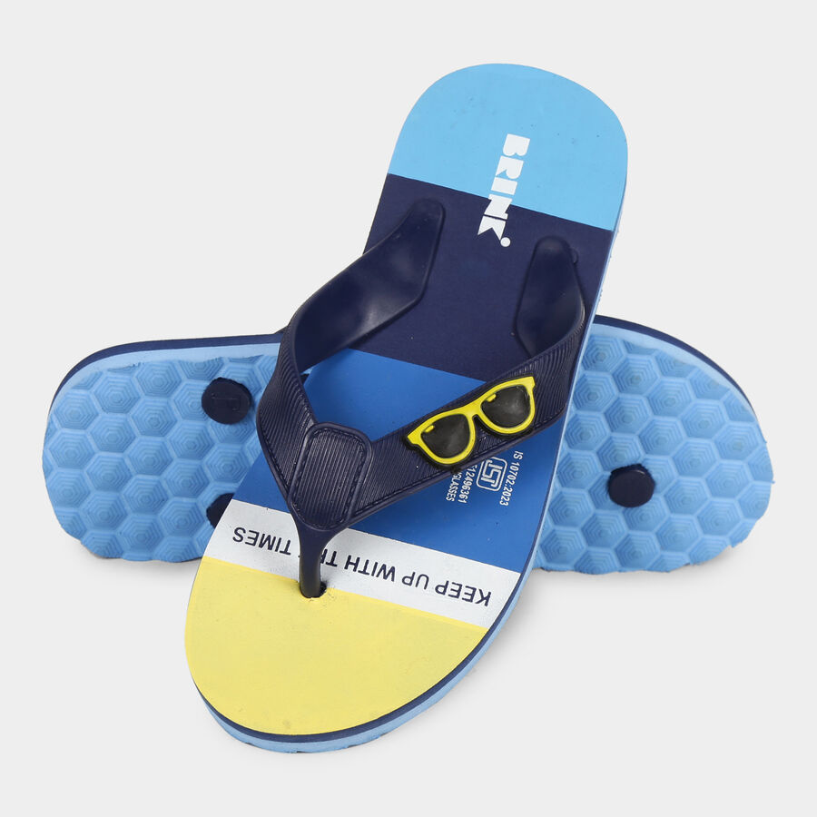 Kids' Slippers, नेवी ब्लू, large image number null