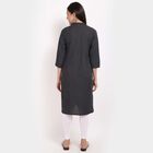 Printed Kurta, Black, small image number null