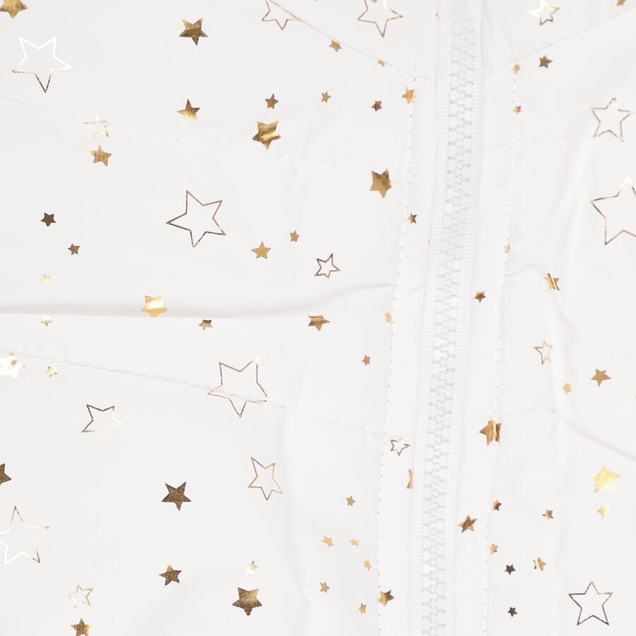 Girls' Jacket, White, large image number null