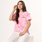 Ladies' 100% Cotton Round Neck T-Shirt , Pink, small image number null