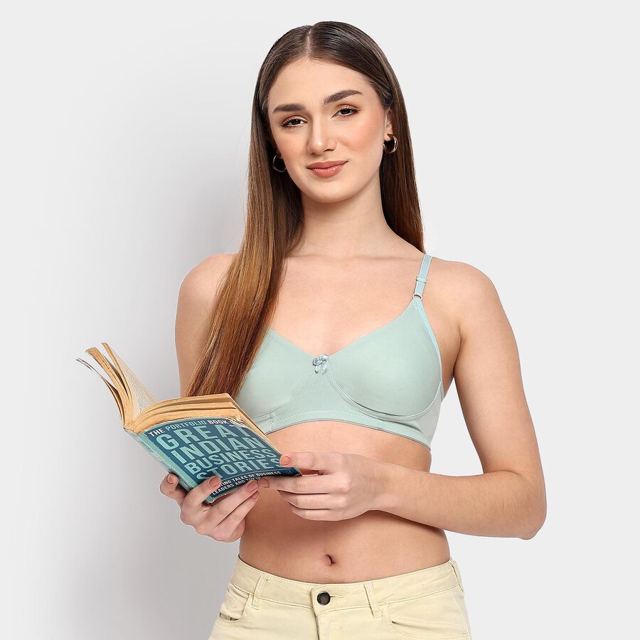 Ladies' Bra , हल्का हरा, large image number null