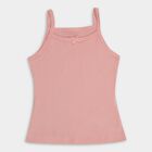Girls' 100% Cotton Vest (Pack of 2), White, small image number null