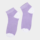 Girls Solid Socks, Lilac, small image number null