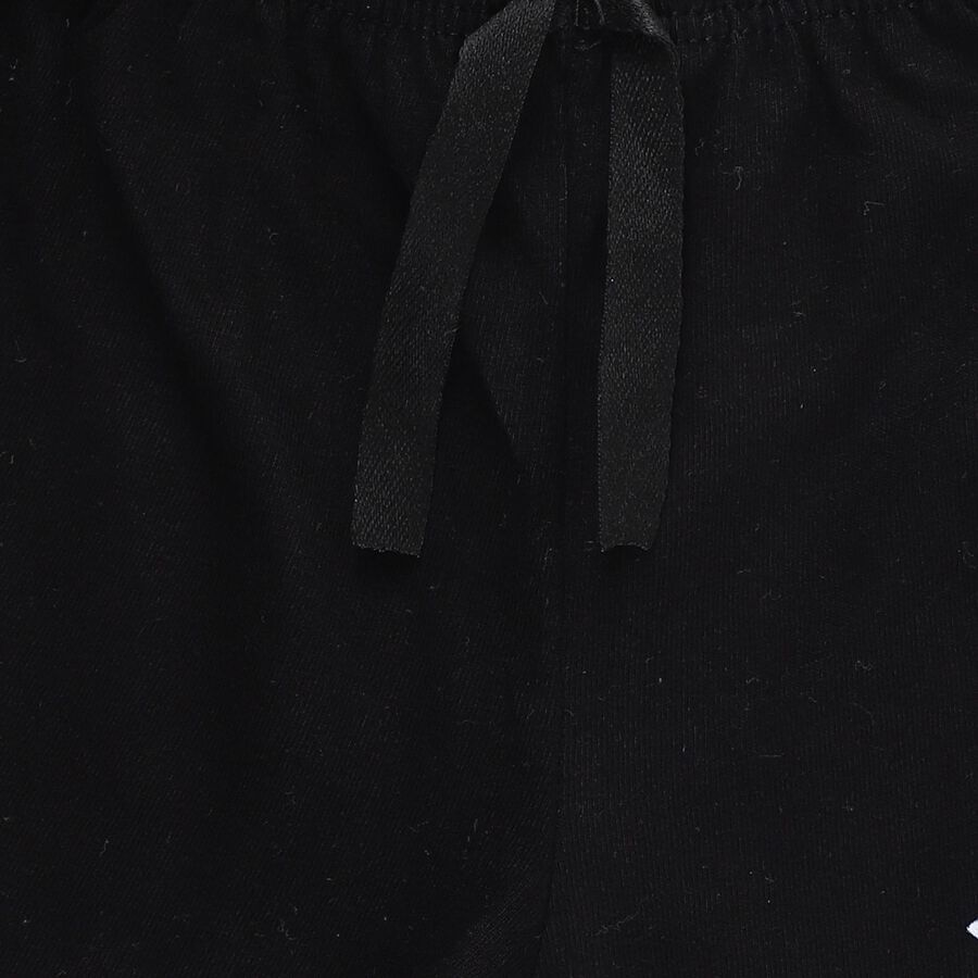 Infants' Half Pant, काला, large image number null