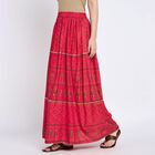 Ladies' Lehenga Skirt, रानी (फ्यूशिया), small image number null
