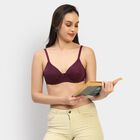 Ladies' Bra , वाइन, small image number null