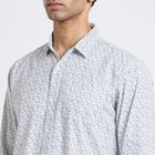 Men's 100% Cotton Casual Shirt, सफ़ेद, small image number null