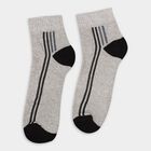 Men's Socks (Pack of 3), Melange Light Grey, small