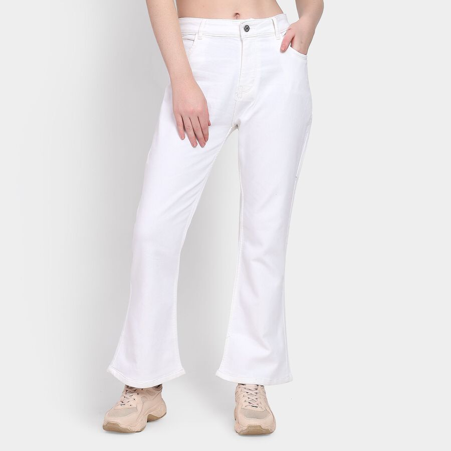 Ladies' Jeans, White, large image number null