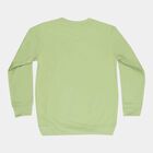 Printed Sweatshirt, Light Green, small image number null