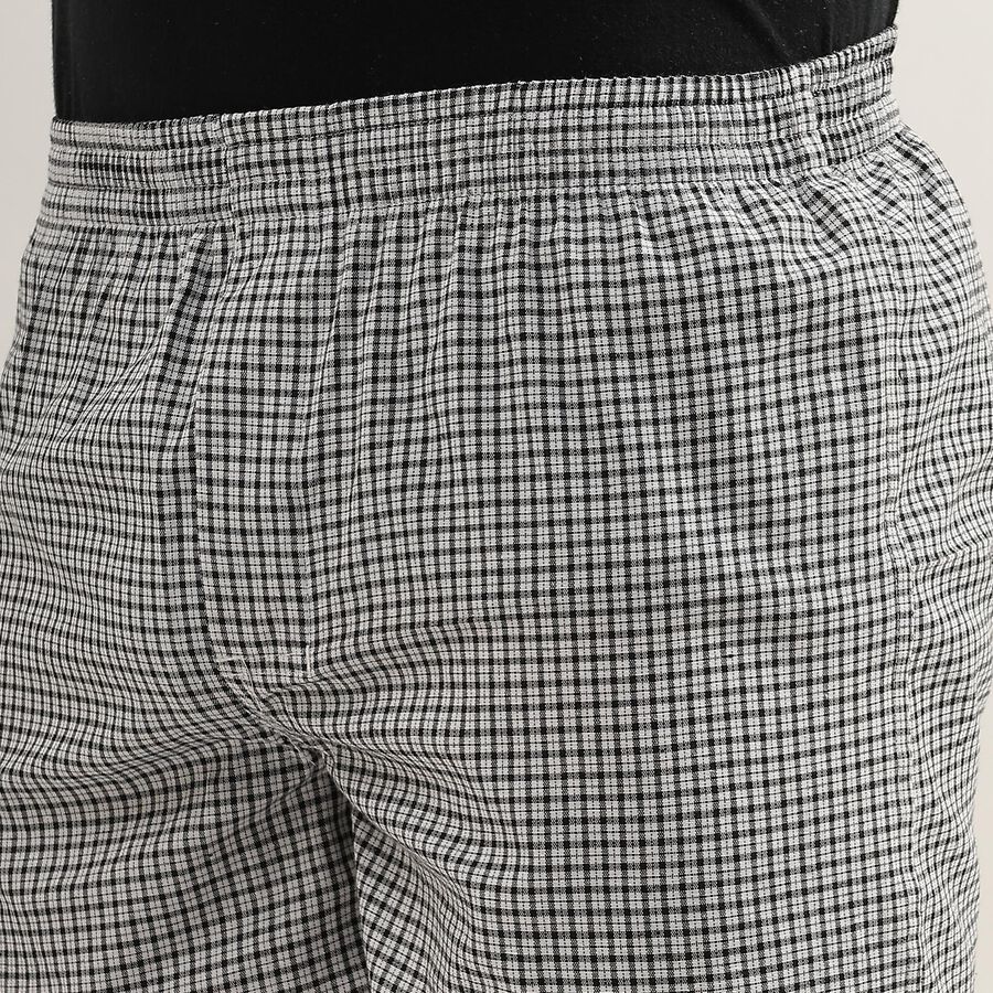 Men's Inner Elastic Boxers , Black, large image number null