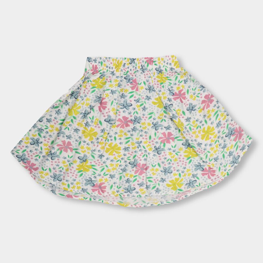 Girls' Skirt, ऑफ व्हाइट, large