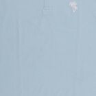 Boys Light Powder Blue Polo Neck Casual T-Shirt, Light Blue, small
