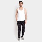 Printed Track Pants, Dark Grey, small image number null