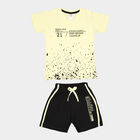 Boys Cotton Baba Suit, Yellow, small image number null