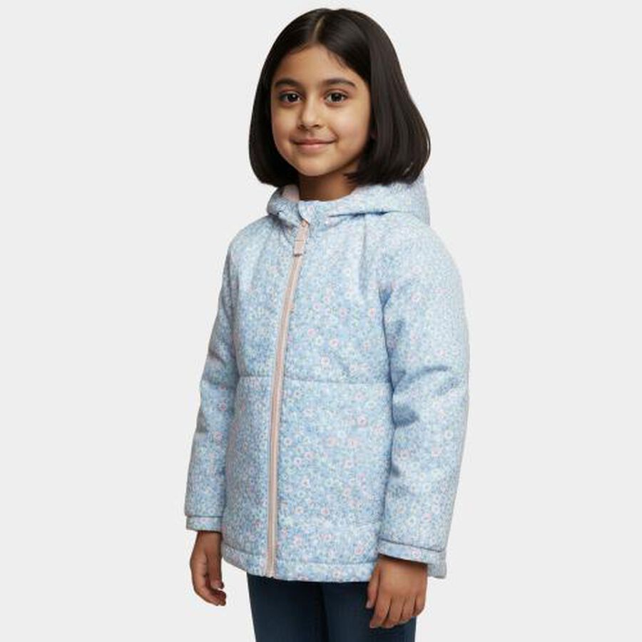 Girls' Jacket, Light Blue, large image number null