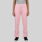 Women's Pink Regular Fit Track Pants, Light Pink, small