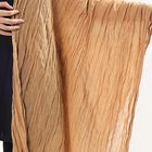Women's Beige Crinkled Dupatta, Khaki, small image number null