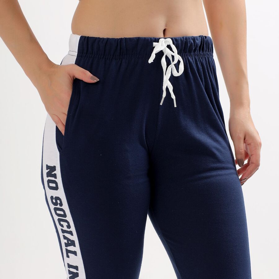 Ladies' Regular Track Pants , Navy Blue, large image number null