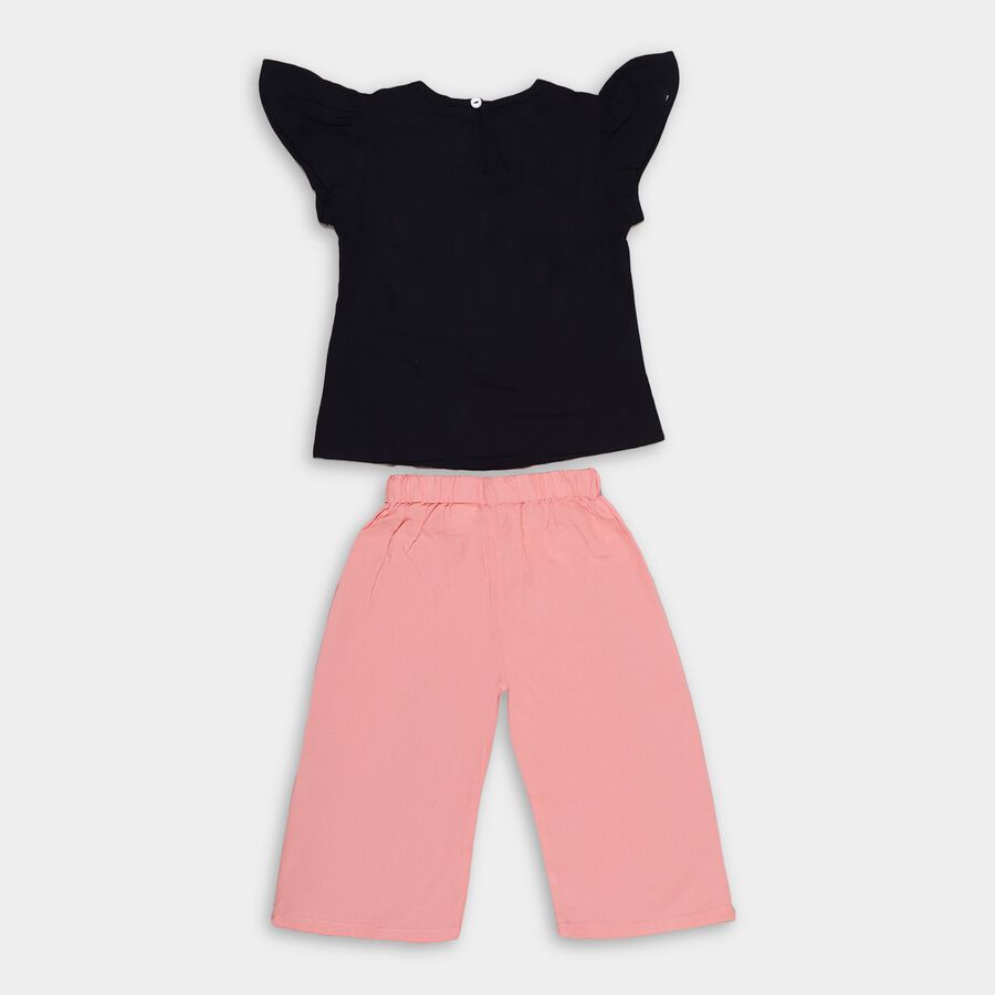 Girls' Capri Set , Navy Blue, large image number null