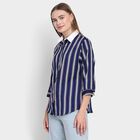 Ladies' Shirt, Navy Blue, small image number null