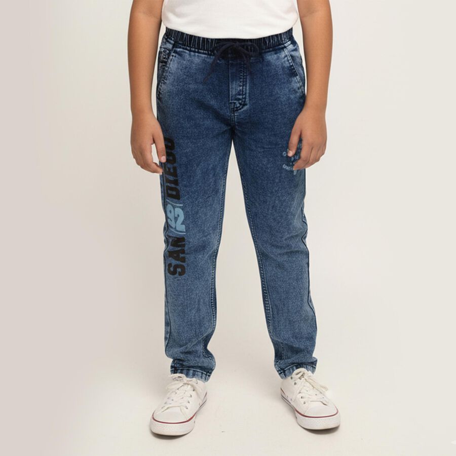 Boys' Jeans, Dark Blue, large image number null