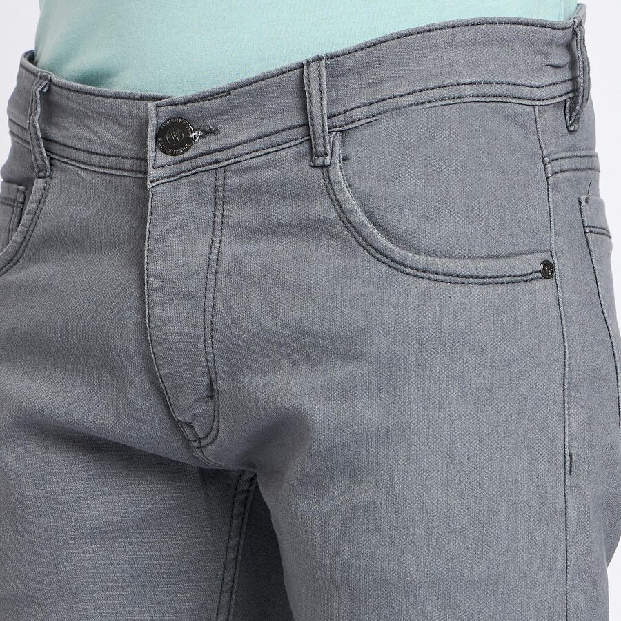 Men's Skinny Jeans, हल्का ग्रे, large image number null