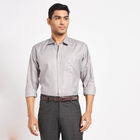 Solid Formal Shirt, गहरा ग्रे, small image number null