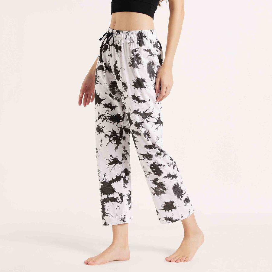 Printed Pyjama, Black, large image number null