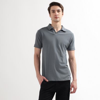 Men's Polo Collared Half Sleeves T-Shirt