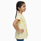 Girls' T-Shirt, पीला, small image number null