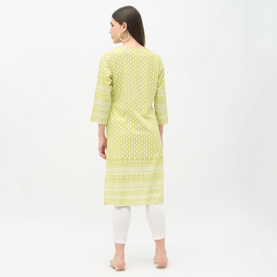 Ladies' Kurta, Light Green, large image number null