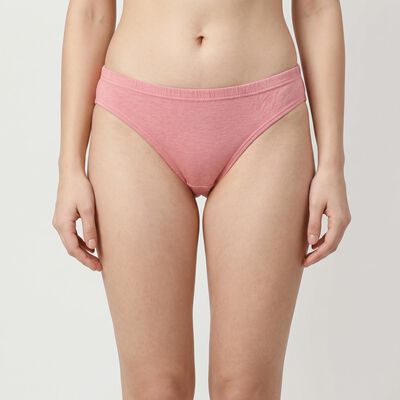 Women's Lilac Regular Fit Solid Panty