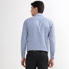Men's Cut Away Collar Formal Shirt , Mid Blue, small image number null