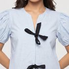 Ladies' Shirt, हल्का नीला, small
