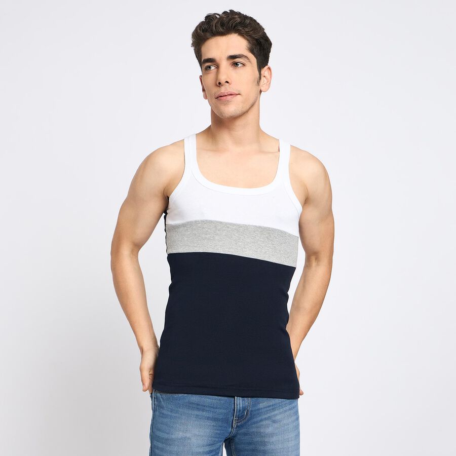 Men's Gym T-Shirt, Navy Blue, large